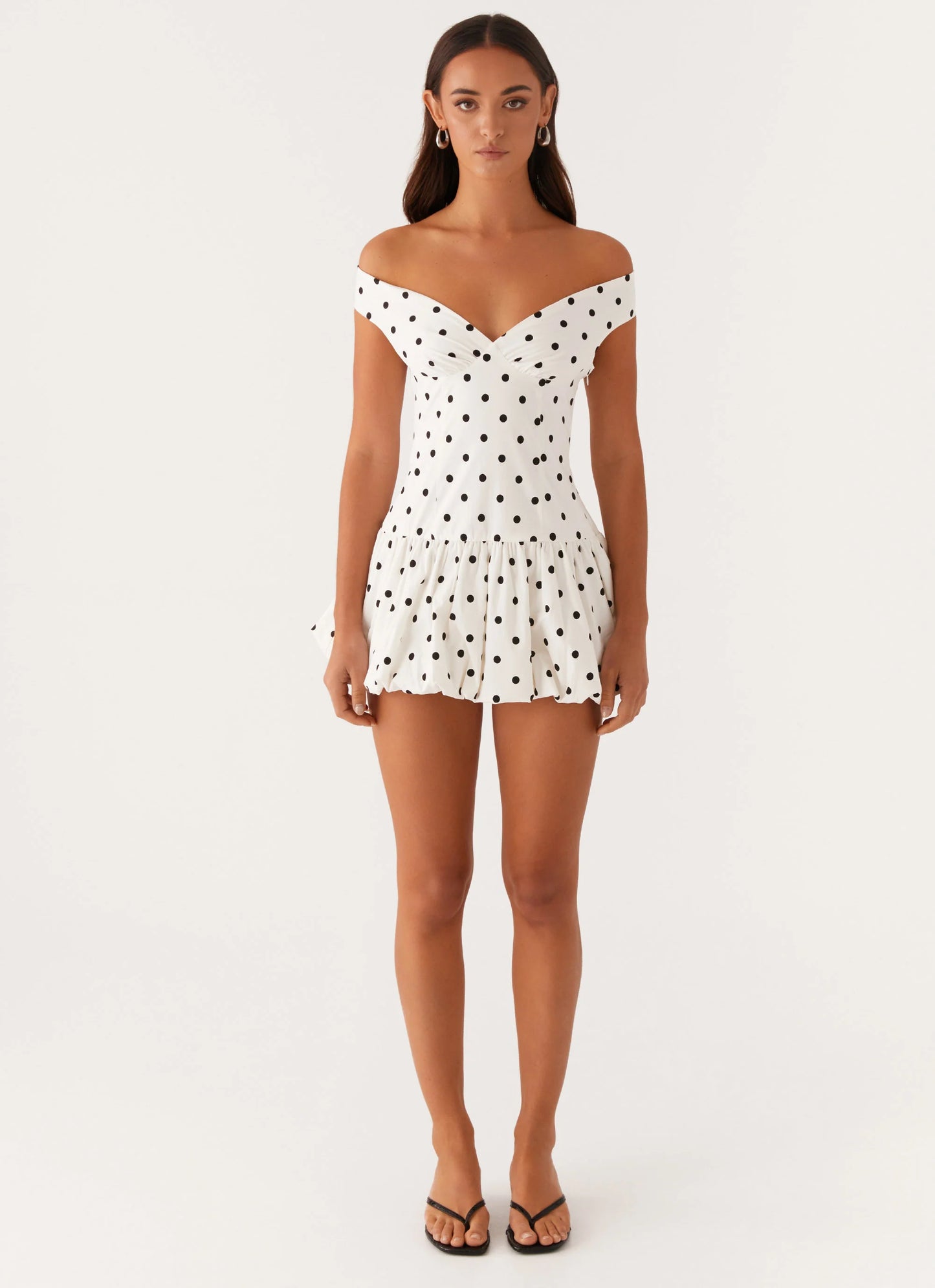 Polka Dot Mini Dress